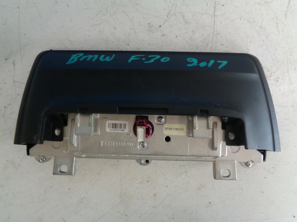 BMW 3 SERIES F30 2017 DISPLAY 6.5'' MULTIFUNCTION DISPLAY SCREEN DAMAGED 9292247
