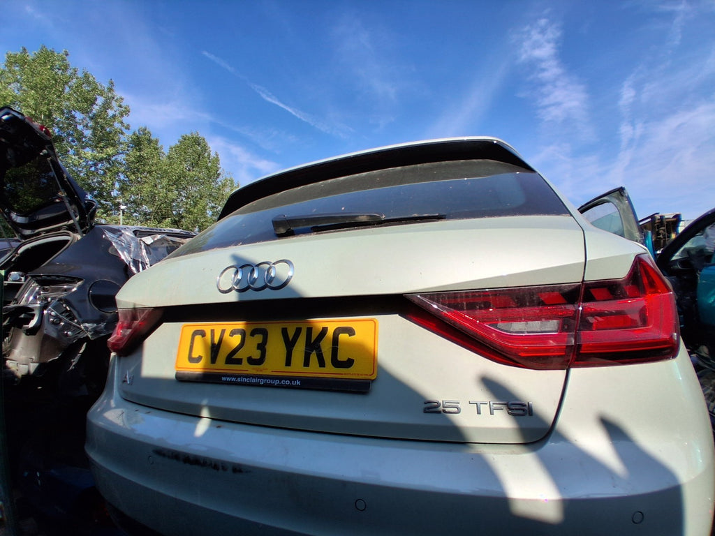 2023 AUDI A1 SPORT MK2 REAR BARE TAILGATE BOOTLID DEW SILVER METALLIC LX7E X7E