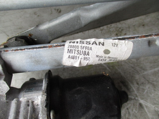 NISSAN MICRA K14 2017 FRONT WIPER MOTOR WITH LINKAGE 288005FF0A