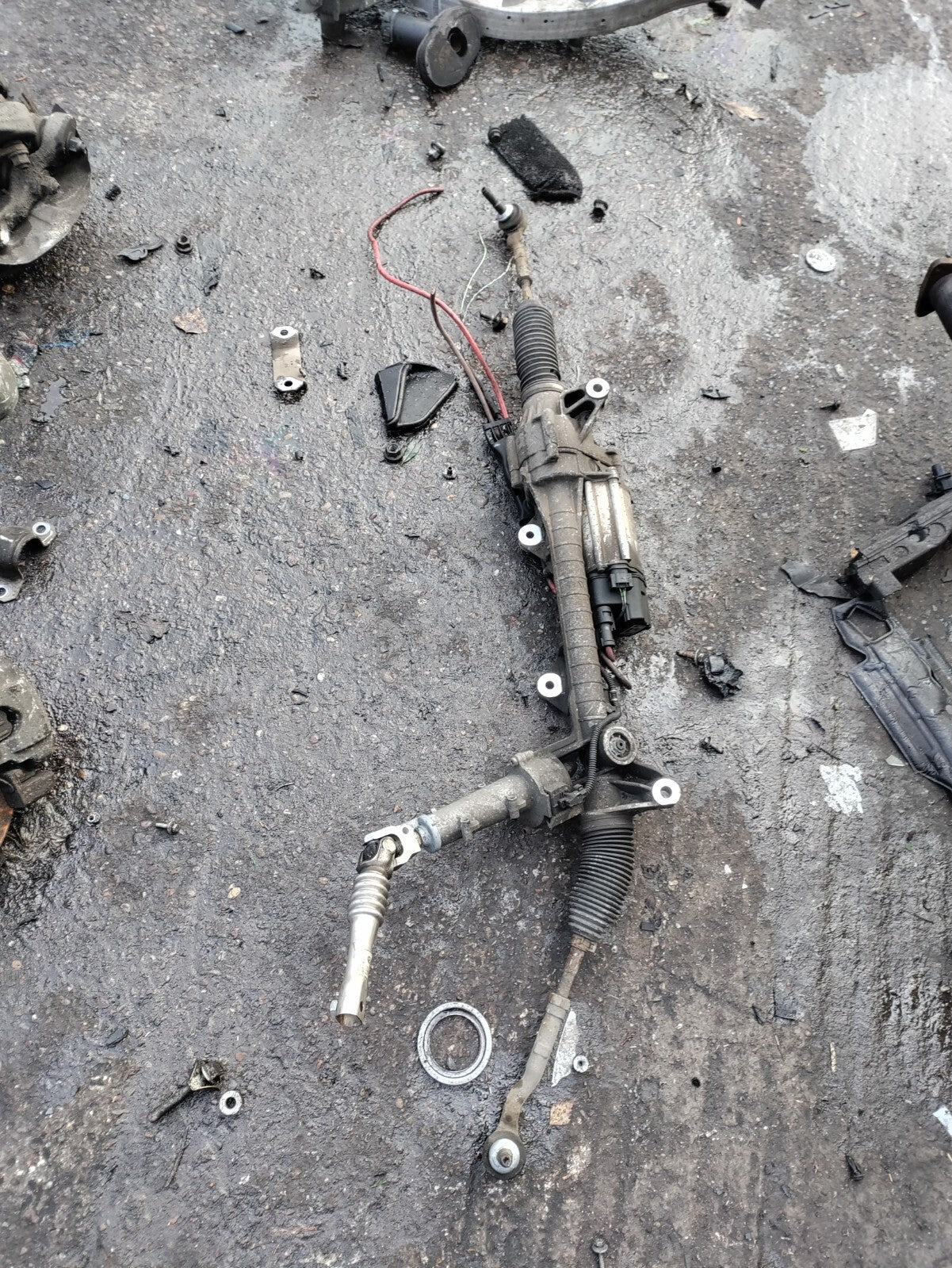 2012 BMW 5 SERIES F10 2.0 DIESEL POWER STEERING RACK 6852278