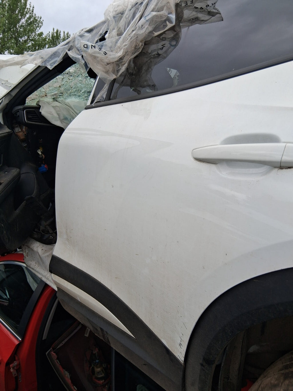 2024 VAUXHALL MOKKA B MK2 NSR PASSENGER SIDE REAR BARE DOOR ARCTIC WHITE EWP
