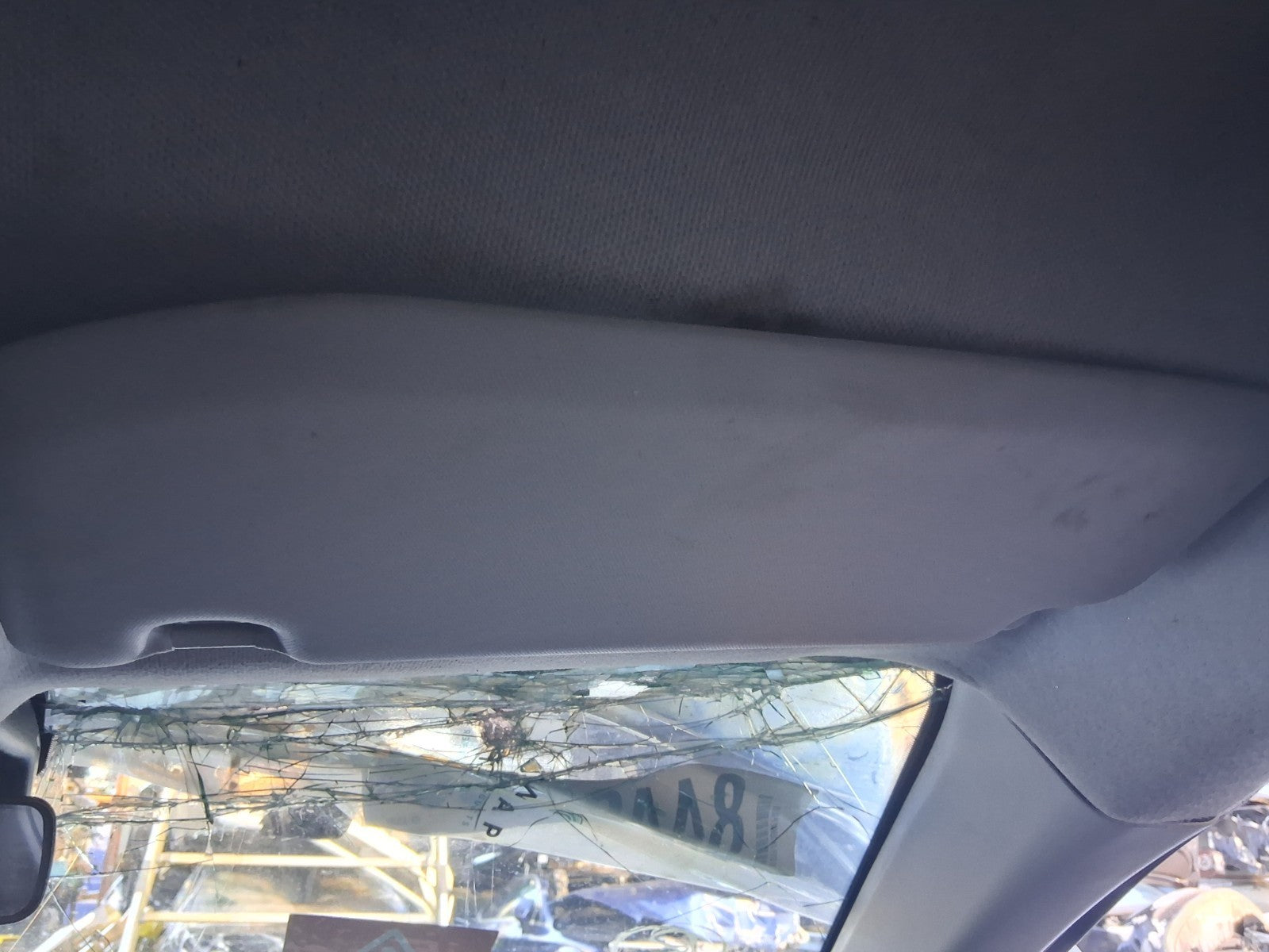 2023 CITROEN C4 MK3 OSF DRIVER SIDE FRONT RIGHT SUN VISOR SHADE