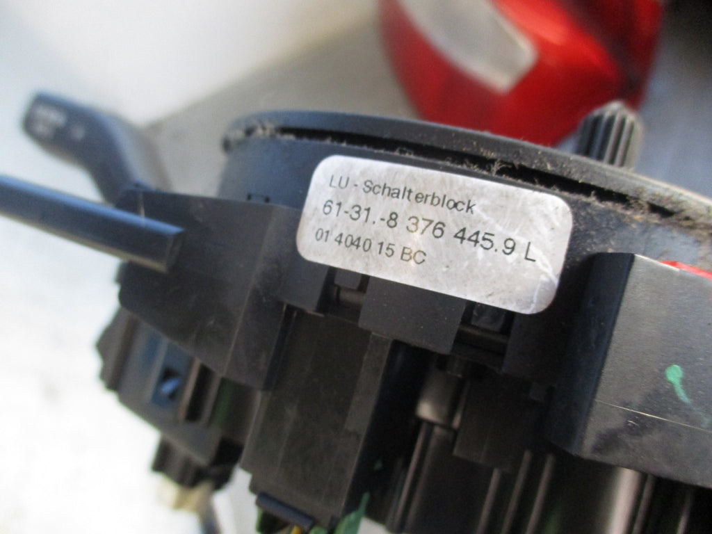 BMW 3 SERIES E46 HEADLIGHT WIPER STALKS & SLIP RING 8363664 8363668 8376445