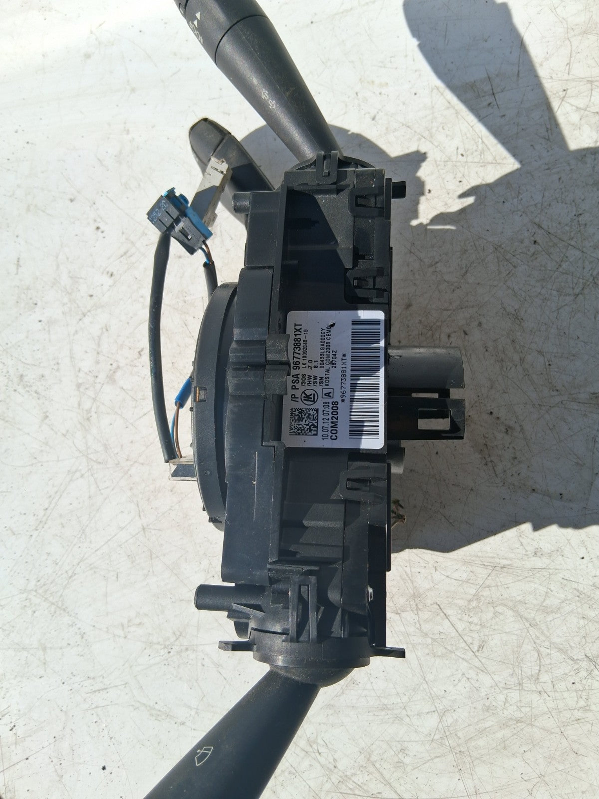 2012 CITROEN DS3 INDICATOR WIPER CONTROL SWITCH STALK 0430760018