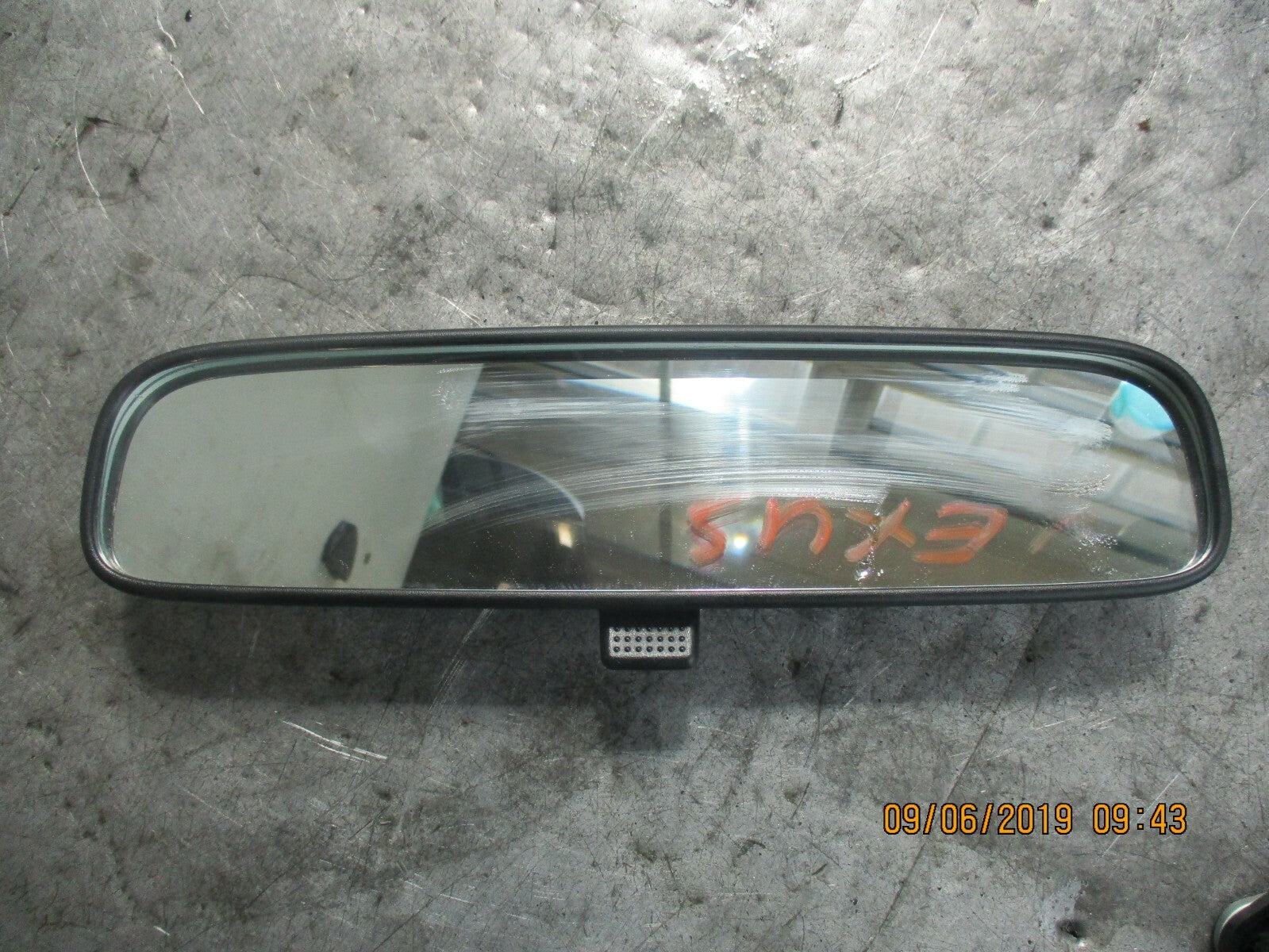 LEXUS IS XE20 BLACK REAR VIEW MIRROR