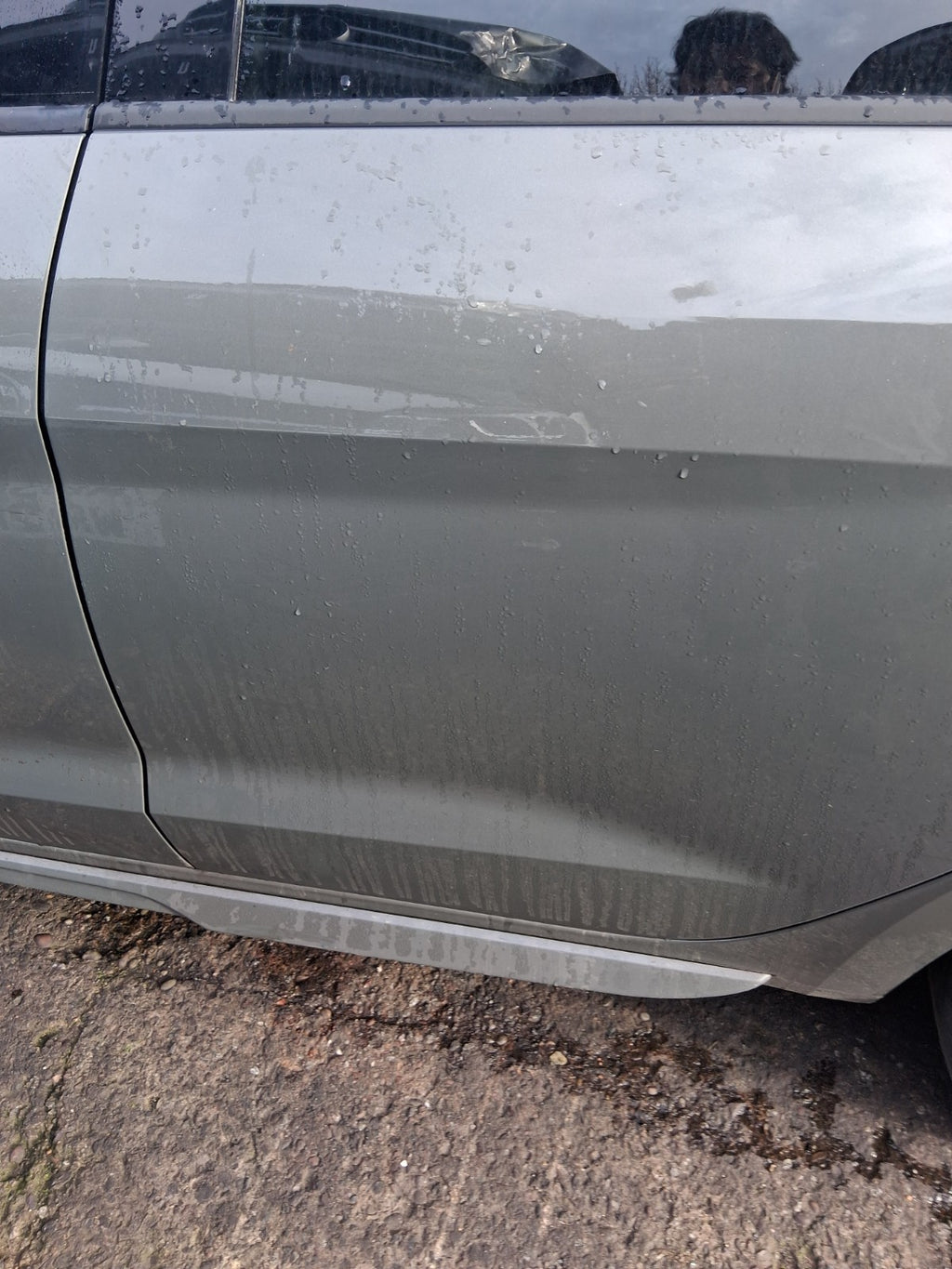 2024 AUDI A1 S LINE MK2 GB NSR PASSENGER SIDE REAR BARE DOOR CHRONOS GREY LX7G