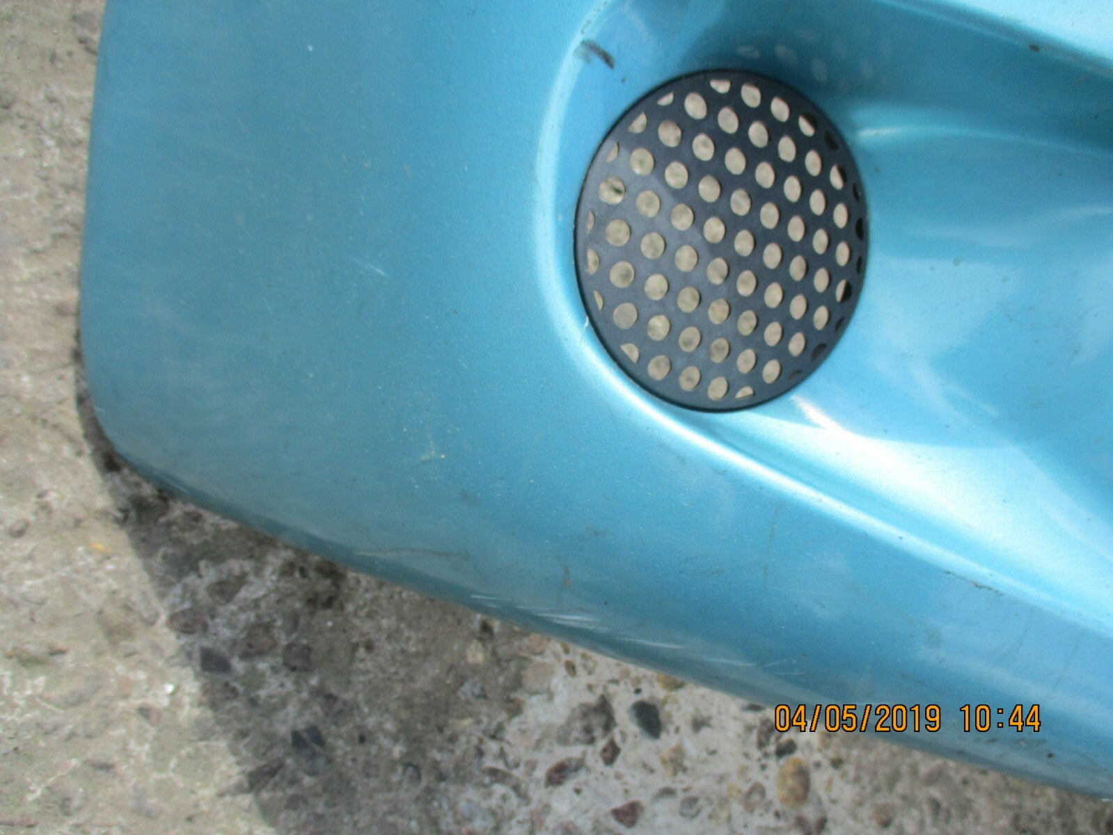 DAWOO MATIZ 2003 COMPLETE FRONT BUMPER BLUE