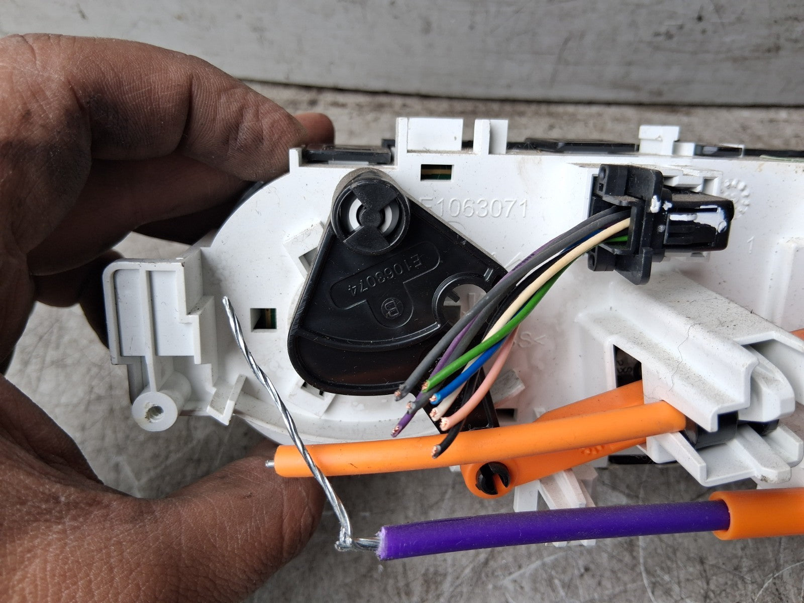 2012 PEUGEOT 208 AC HEATER CLIMATE CONTROL SWITCH PANEL