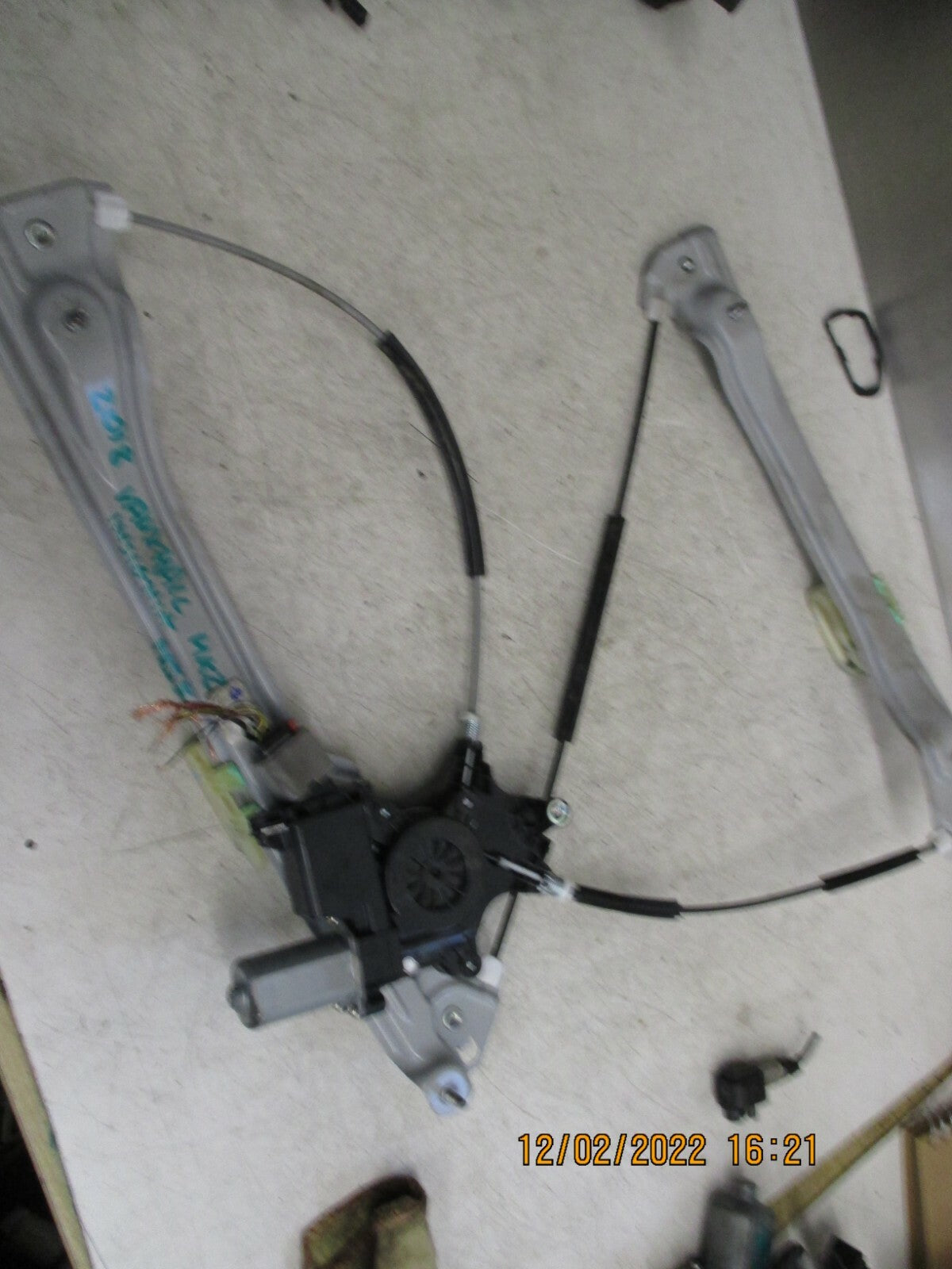 VAUXHALL INSIGNIA B 2017 NSF FRONT PASSENGER SIDE WINDOW REGULATOR MOTOR