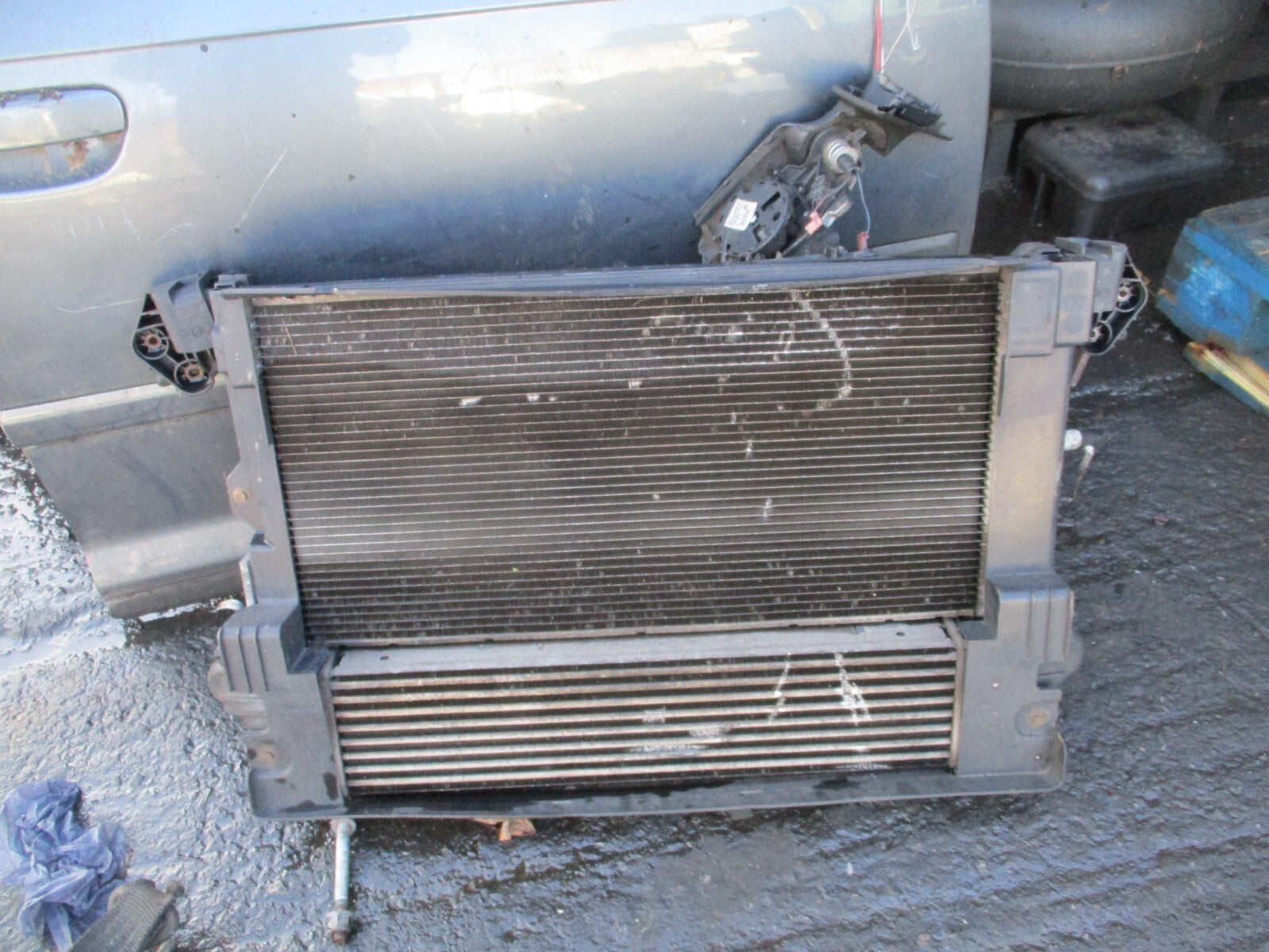 FIAT 500 L 2013 1.3 DIESEL AUTOMATIC RADIATOR RAD PACK INTERCOOLER