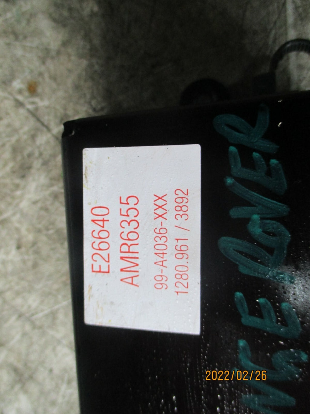 RANGE ROVER 1999 MK2 OSF FRONT DRIVER SIDE DOOR CONTROL MODULE 99A4036