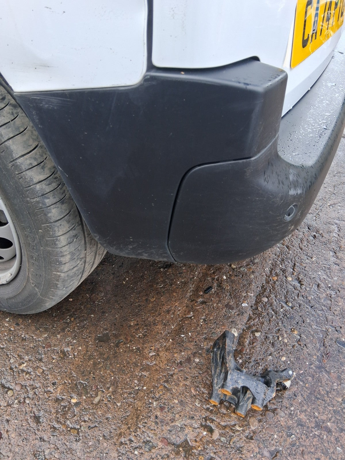 2024 CITROEN BERLINGO MK3 K9 REAR COMPLETE REAR BUMPER BLACK