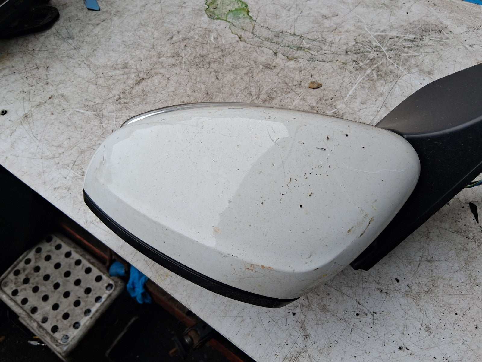 2021 CITROEN C3 MK3 NSF PASSENGER SIDE FRONT ELECTRIC WING MIRROR WHITE
