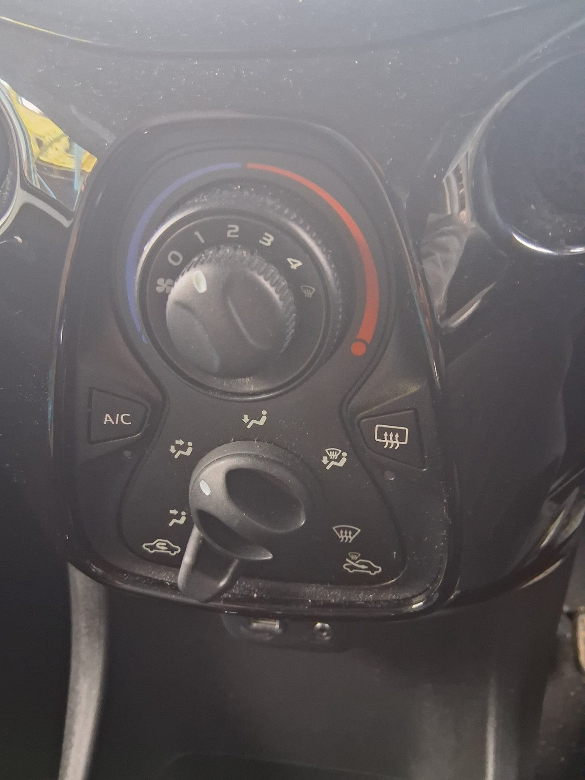 2018 CITROEN C1 FLAIR MK2 AC HEATER CLIMATE CONTROL PANEL SWITCH
