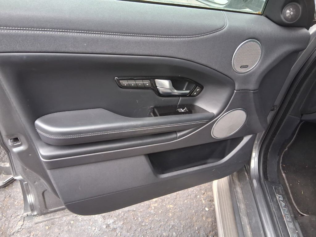 2016 RANGE ROVER EVOQUE L538 NSF PASSENGER SIDE FRONT LEFT DOOR CARD PANEL