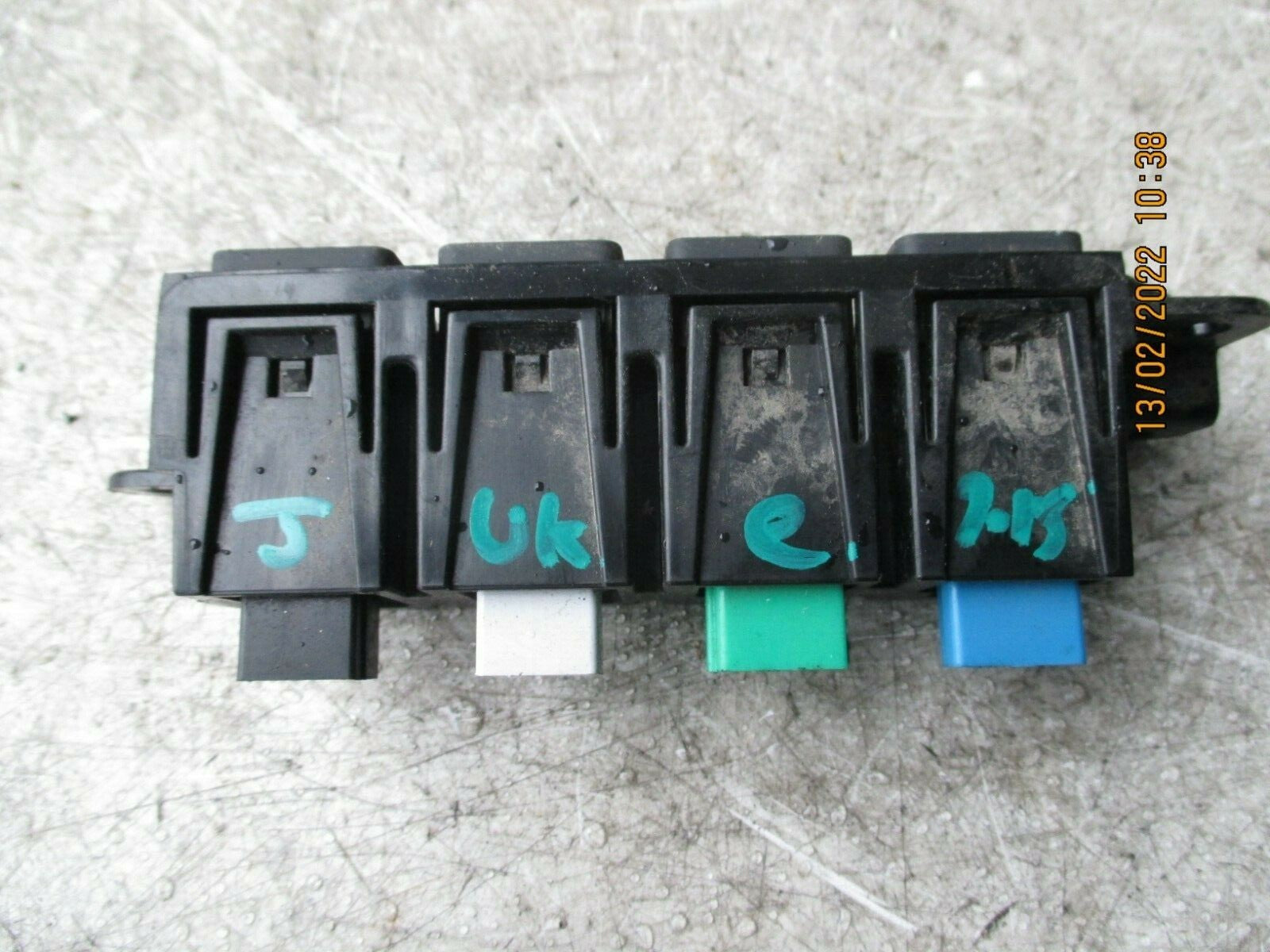 NISSAN JUKE 2015 MK1 STOP START TRACTION CONTROL SWITCHES