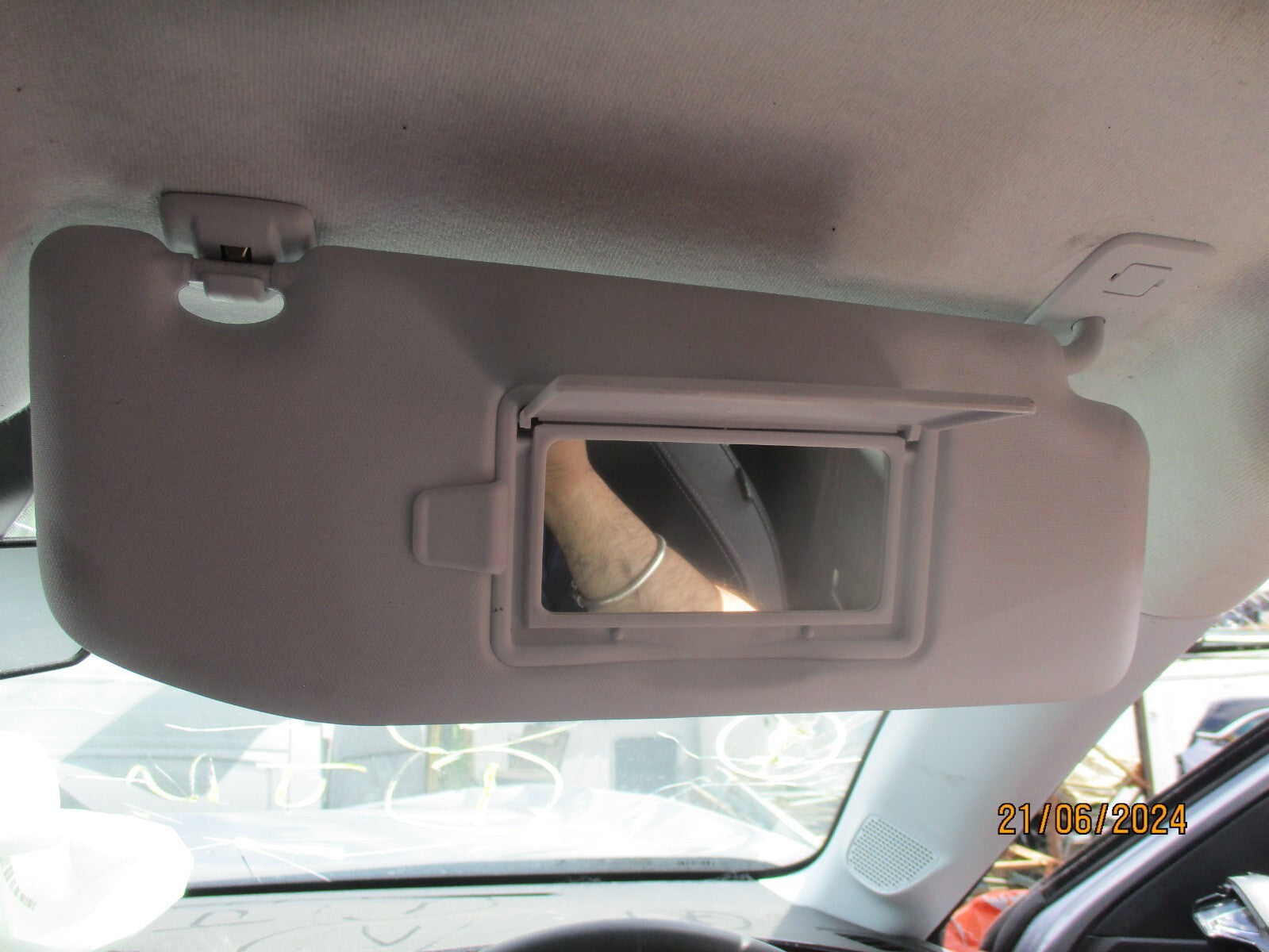 VAUXHALL MOKKA B MK2 2022 OSF DRIVER SIDE FRONT INTERIOR SUN VISOR