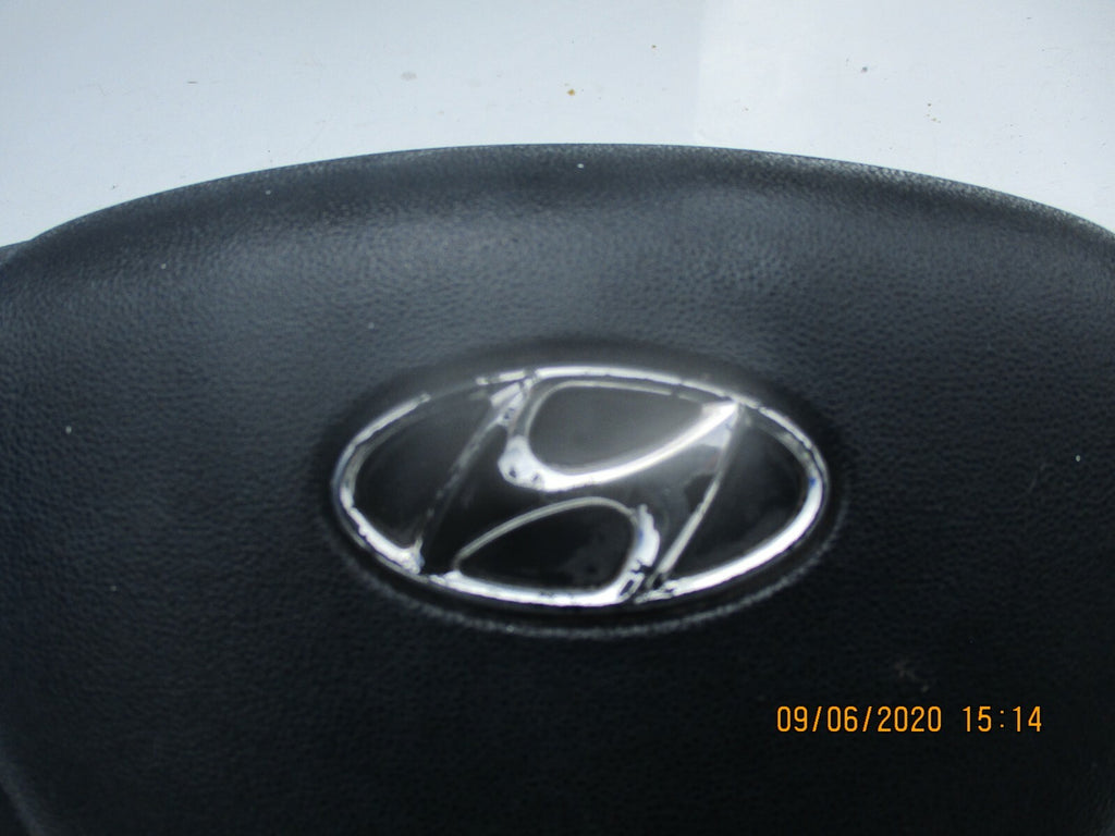 HYUNDAI I10 2009 OS DRIVER SIDE 3 SPOKE STEERING AIRBAG AIR BAG 569000X000CH