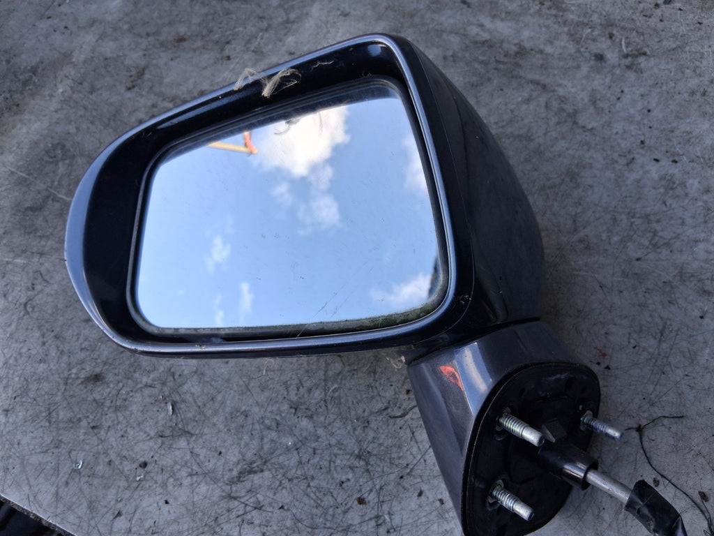2007 HONDA JAZZ MK2 NSF PASSENGER SIDE FRONT LEFT POWER FOLD WING MIRROR BLUE