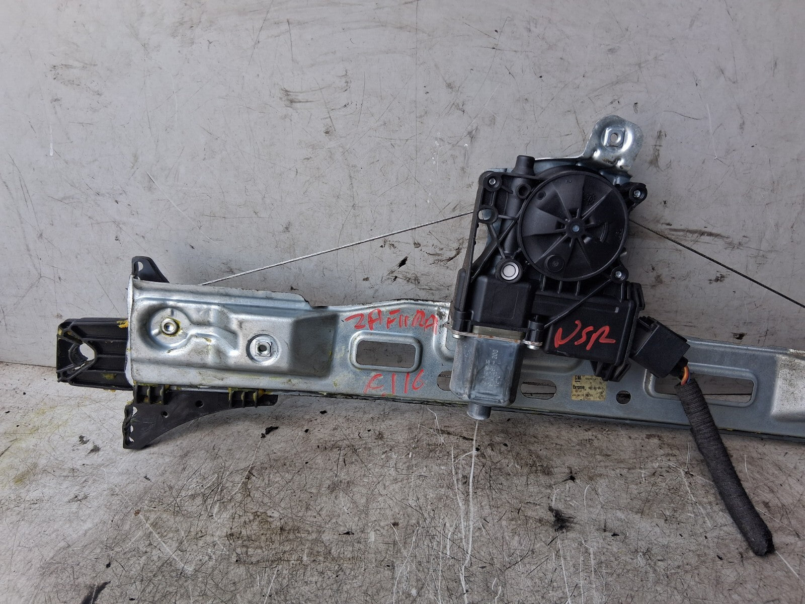 2016 VAUXHALL ZAFIRA C MK3 NSR PASSENGER SIDE WINDOW MOTOR & REGULATOR 910281200