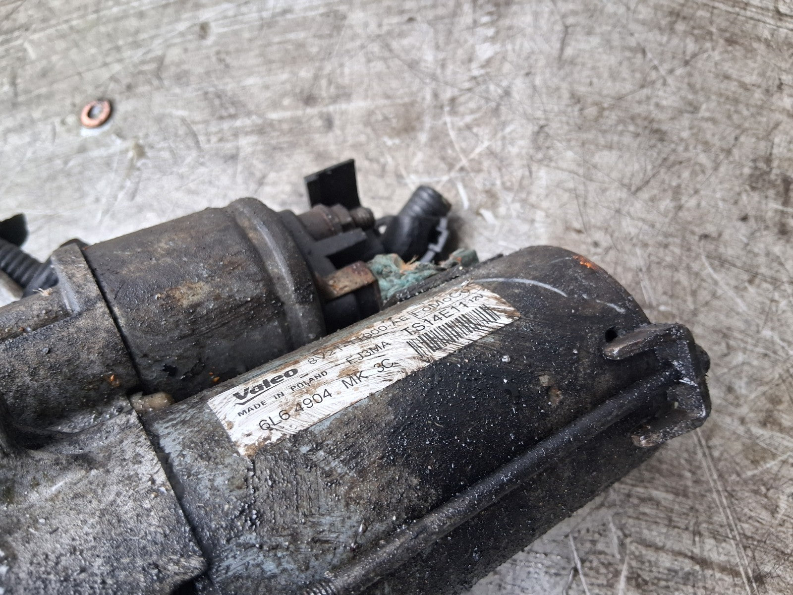2017 FORD FIESTA MK7 1.2 PETROL STARTER MOTOR 8V2111000AE