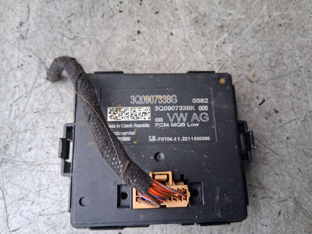 2023 VW VOLKSWAGEN TIGUAN HEADLIGHT ADAPTIVE CONTROL UNIT ECU 3Q0907338G