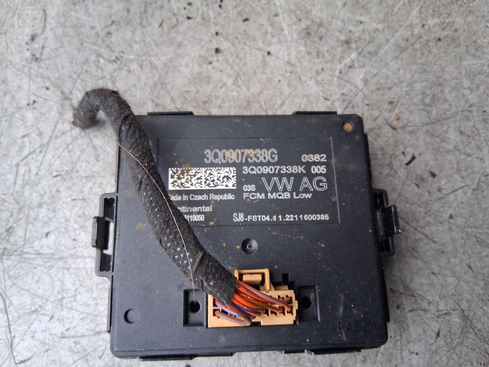 2023 VW VOLKSWAGEN TIGUAN HEADLIGHT ADAPTIVE CONTROL UNIT ECU 3Q0907338G