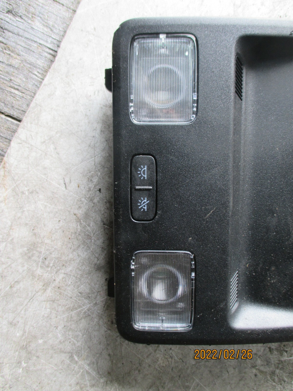 FORD FIESTA 2019 MK8 FRONT INTERIOR ROOF READING LIGHT