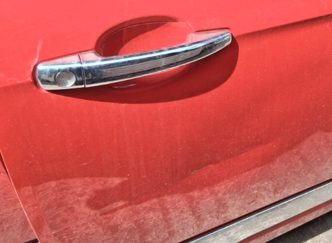 2012 CITROEN DS3 3 DOOR OS DRIVER SIDE FRONT RIGHT EXTERIOR DOOR HANDLE