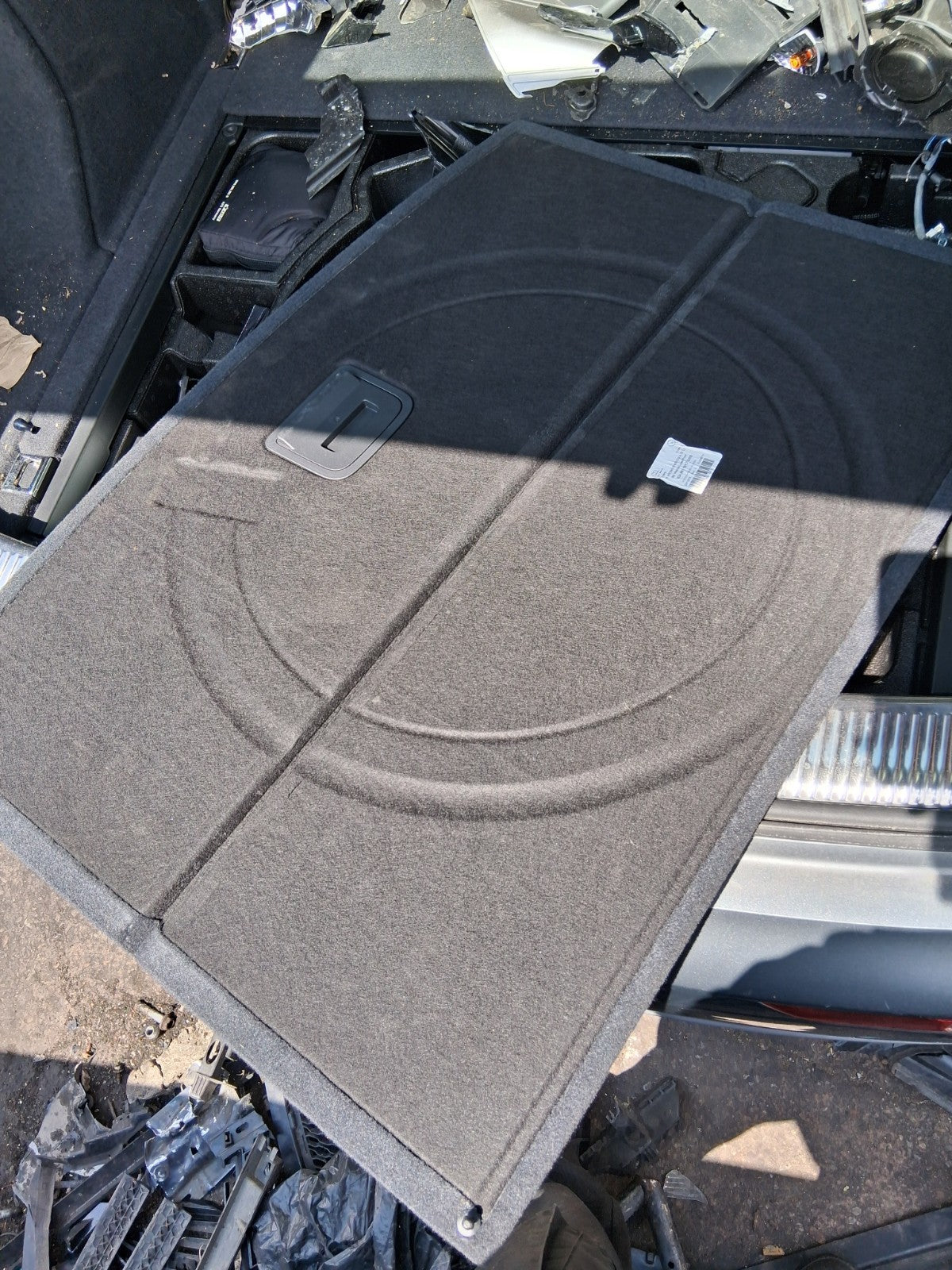 2019 AUDI Q5 FY REAR BOOT FLOOR CARPET LINER 80A861531F