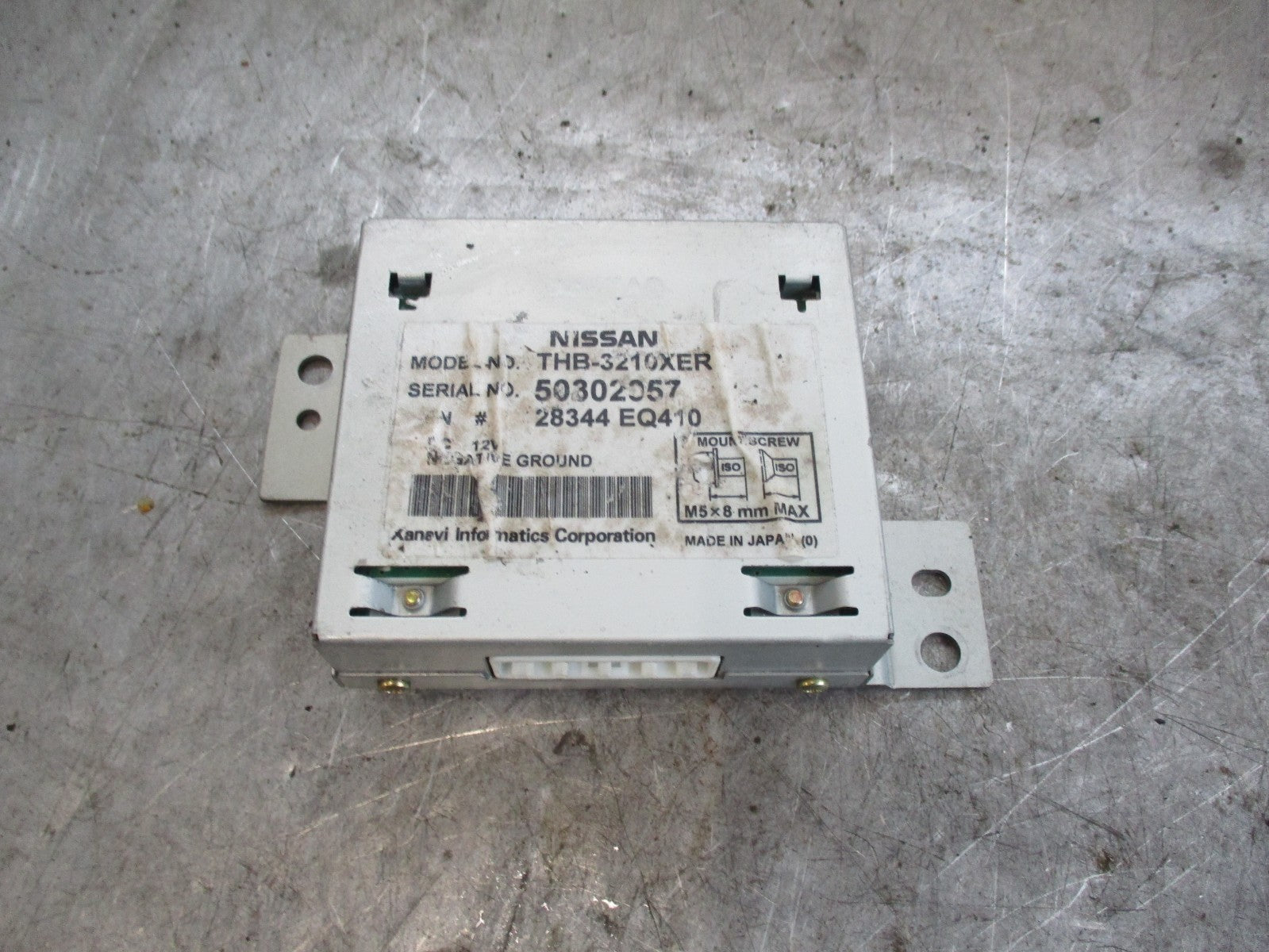 NISSAN X TRAIL T30 MK1 SATELLITE NAVIGATION RECEIVER UNIT SAT NAV 28344 EQ410