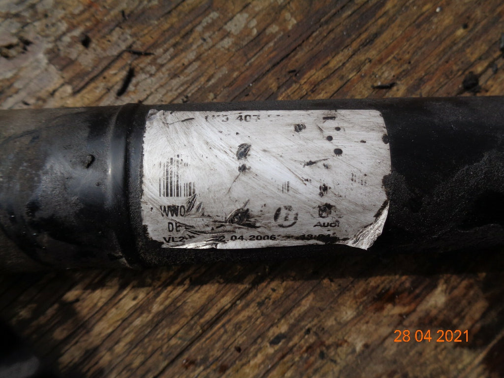 VW VOLKSWAGEN GOLF MK5 2006 OSF DRIVER SIDE FRONT LONG DRIVESHAFT SHAFT