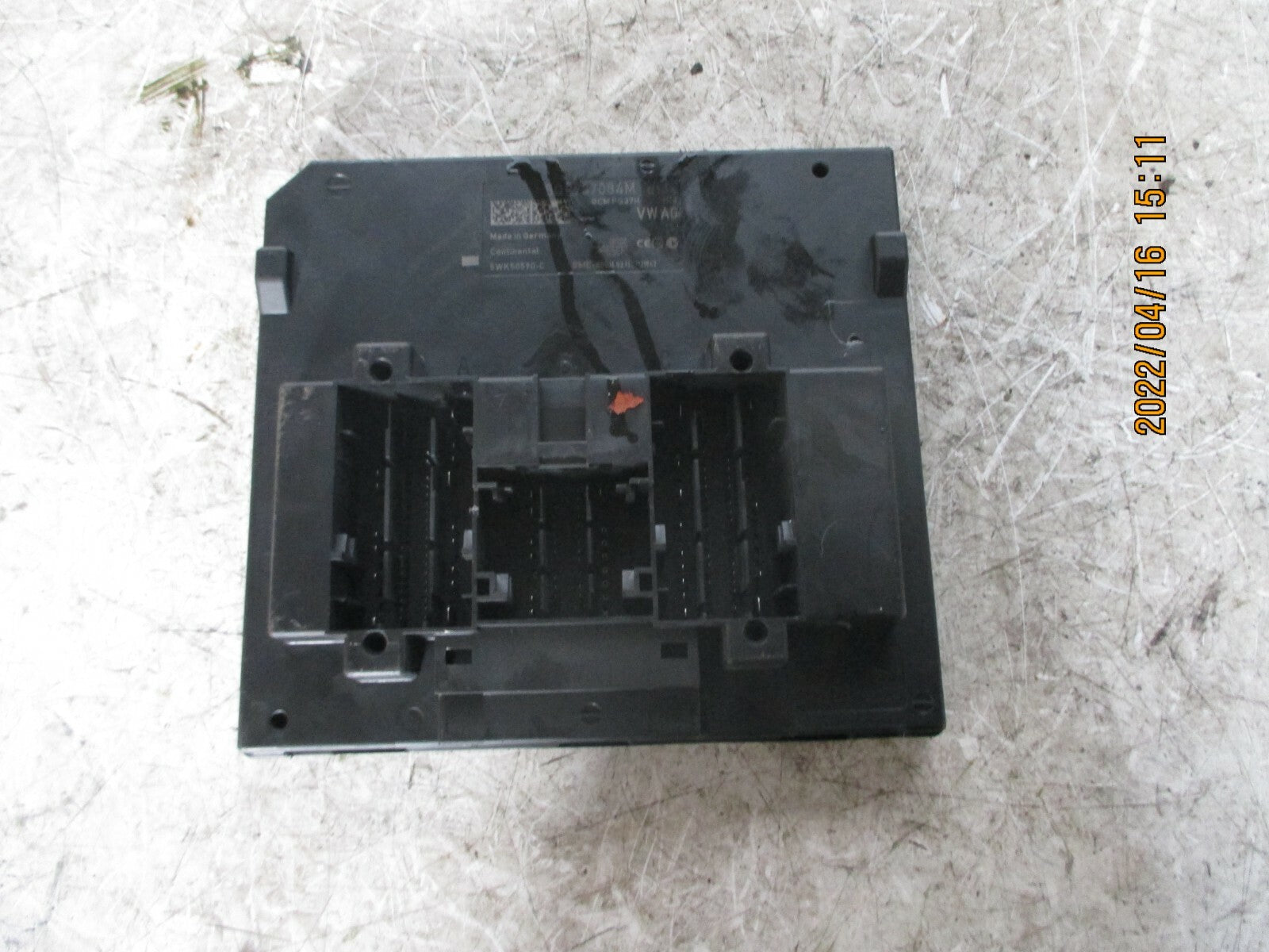 VW VOLKSWAGEN GOLF 2018 MK7 BODY CONTROL MODULE 5Q0937084
