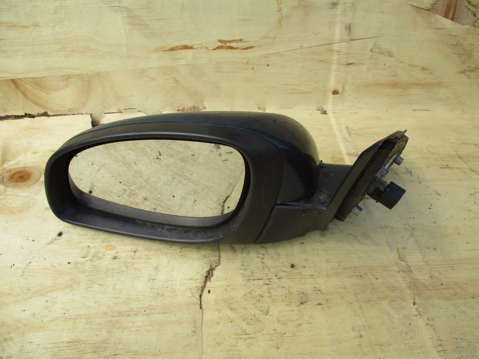 VAUXHALL VECTRA C 2007 NS PASSENGER ELECTRIC DOOR WING MIRROR DARK GREEN