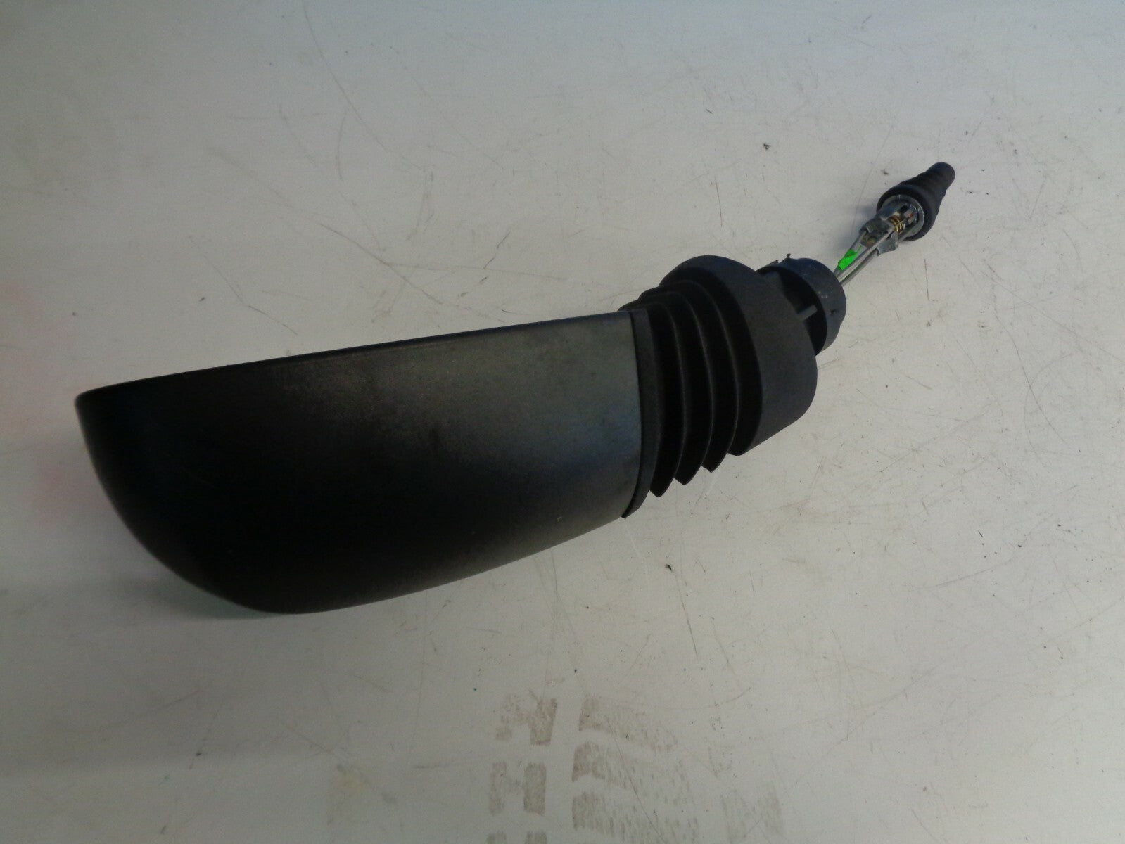 FIAT PUNTO MK2 2002 OS DRIVER SIDE RIGHT MANUAL DOOR WING MIRROR BLACK 0157179