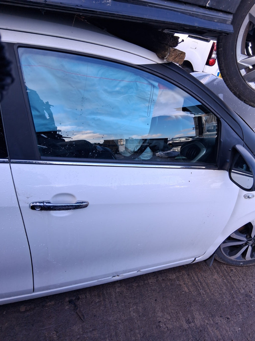 2018 CITROEN C1 FLAIR MK2 OSF DRIVER SIDE FRONT RIGHT WINDOW GLASS