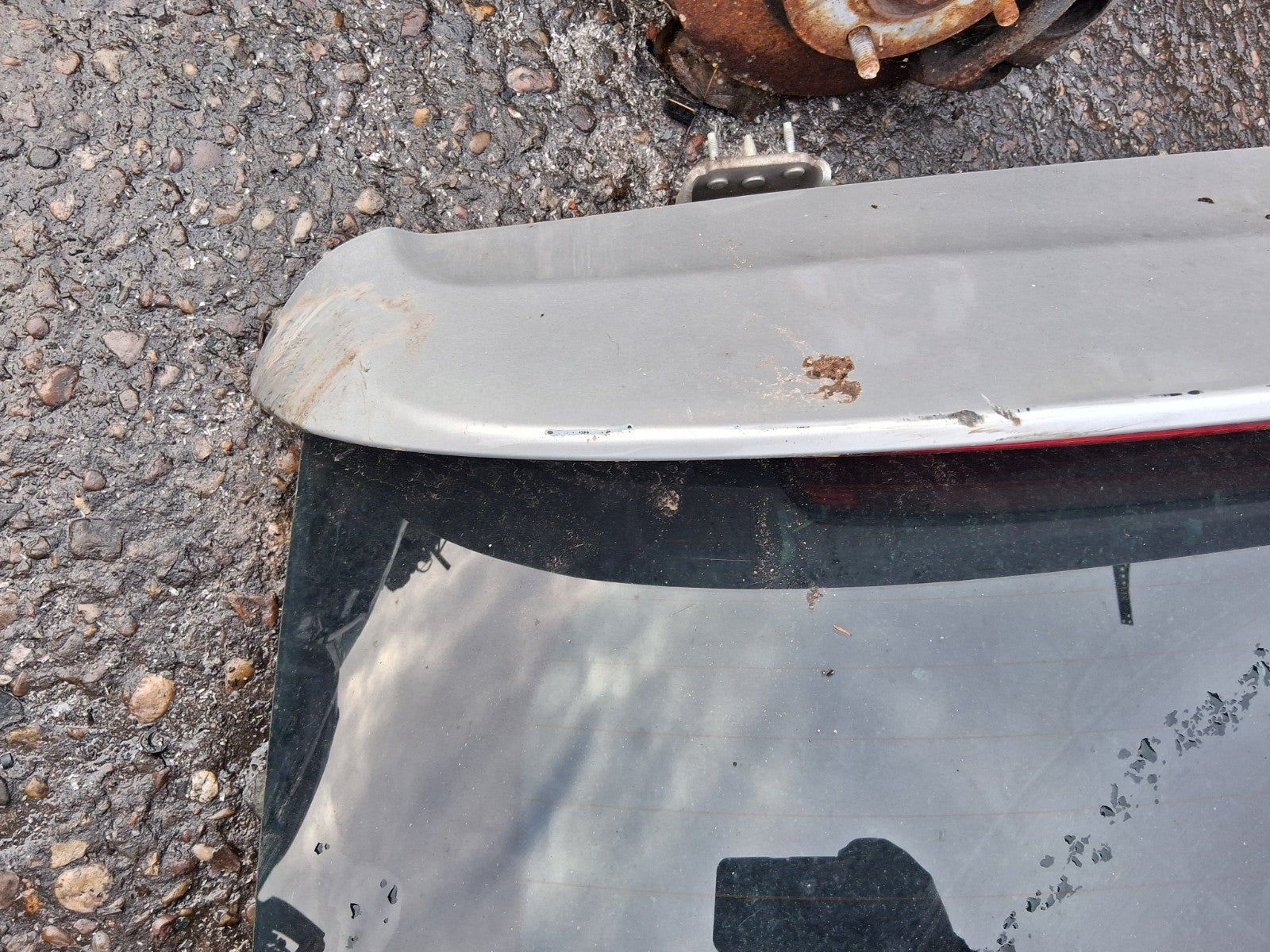 2008 CITROEN C4 PICASSO COMPLETE REAR TAILGATE BOOTLID SILVER