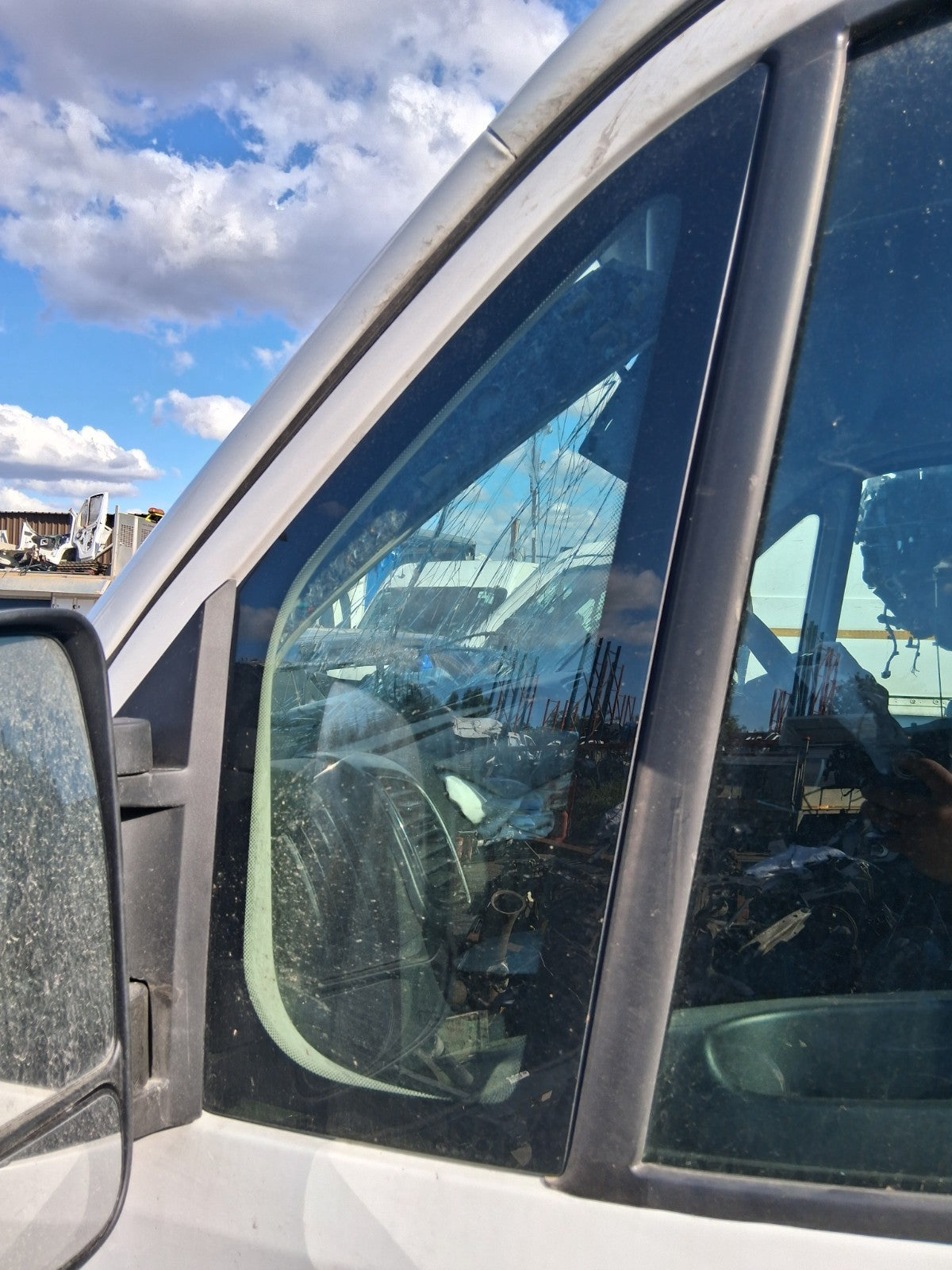 2025 CITROEN RELAY MK3 HIGH ROOF NS PASSENGER SIDE FRONT QUARTER WINDOW GLASS