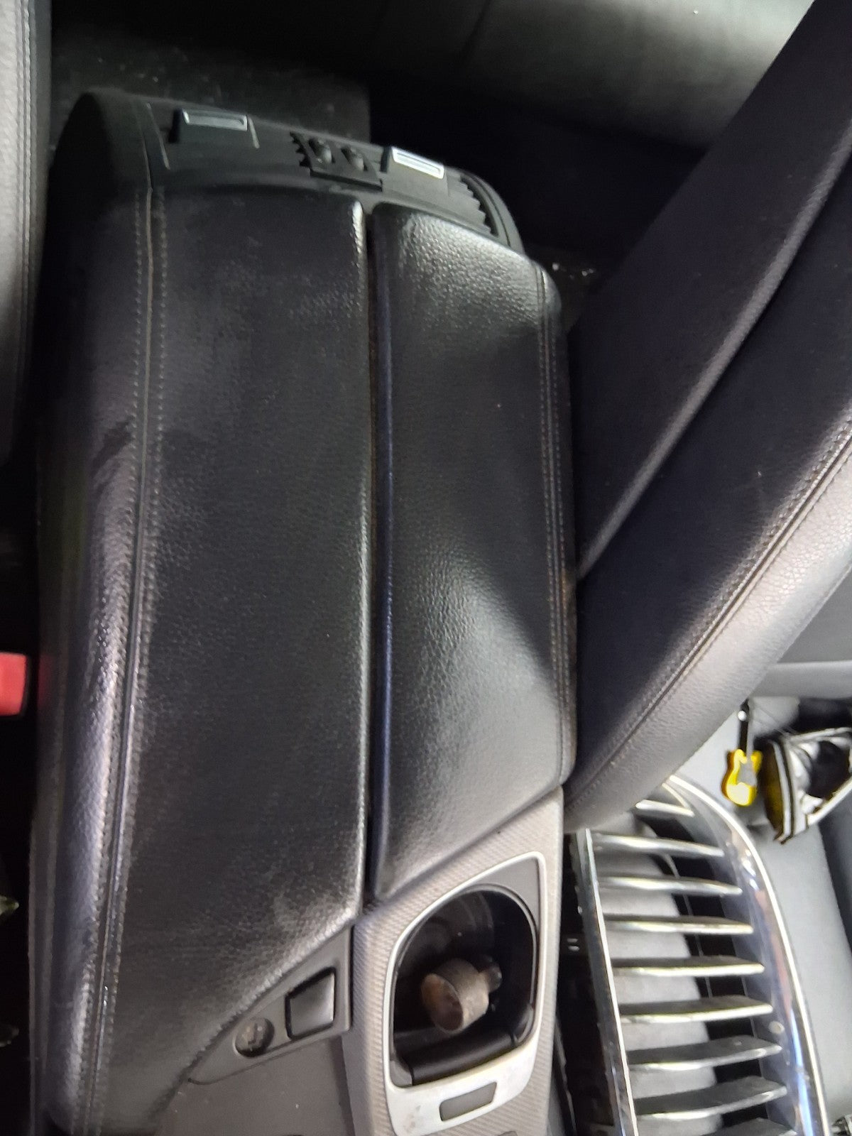 2010 BMW 5 SERIES F10 M SPORT CENTRE CONSOLE LEATHER ARM REST
