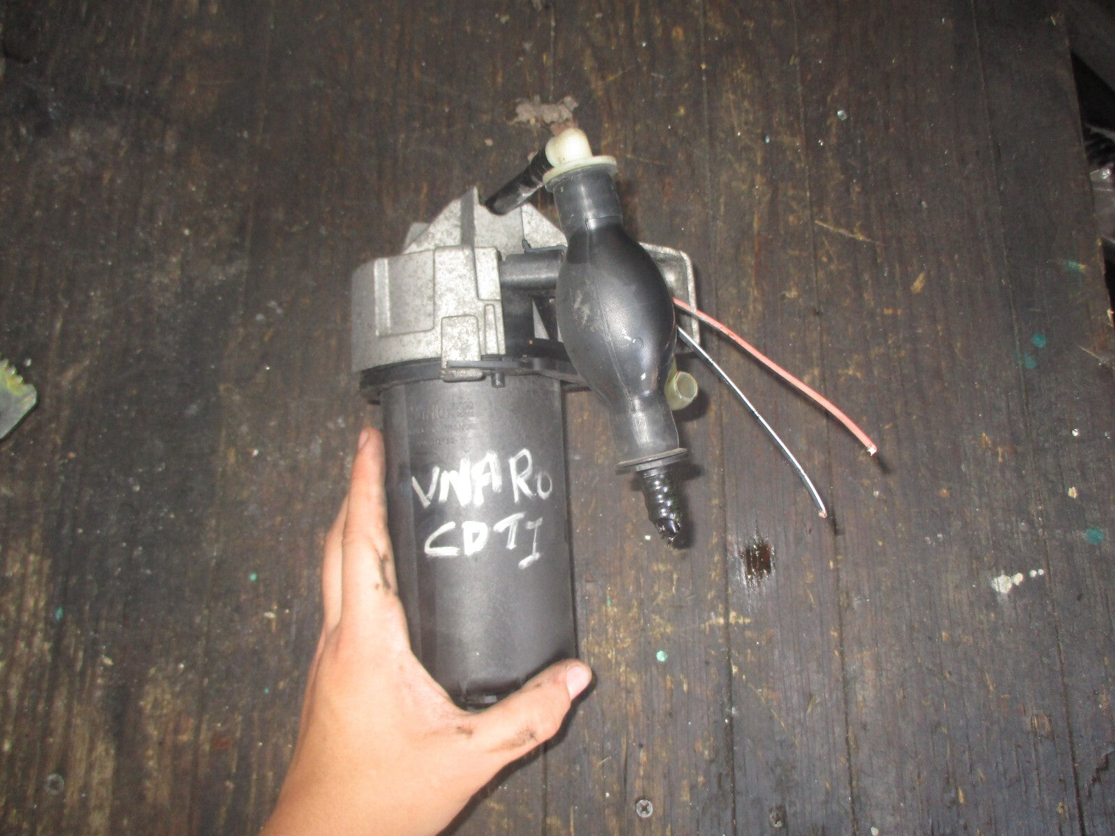 VAUXHALL VIVARO PRIMSTAR 2005-2012 TRAFFIC FUEL FILTER 6610972920
