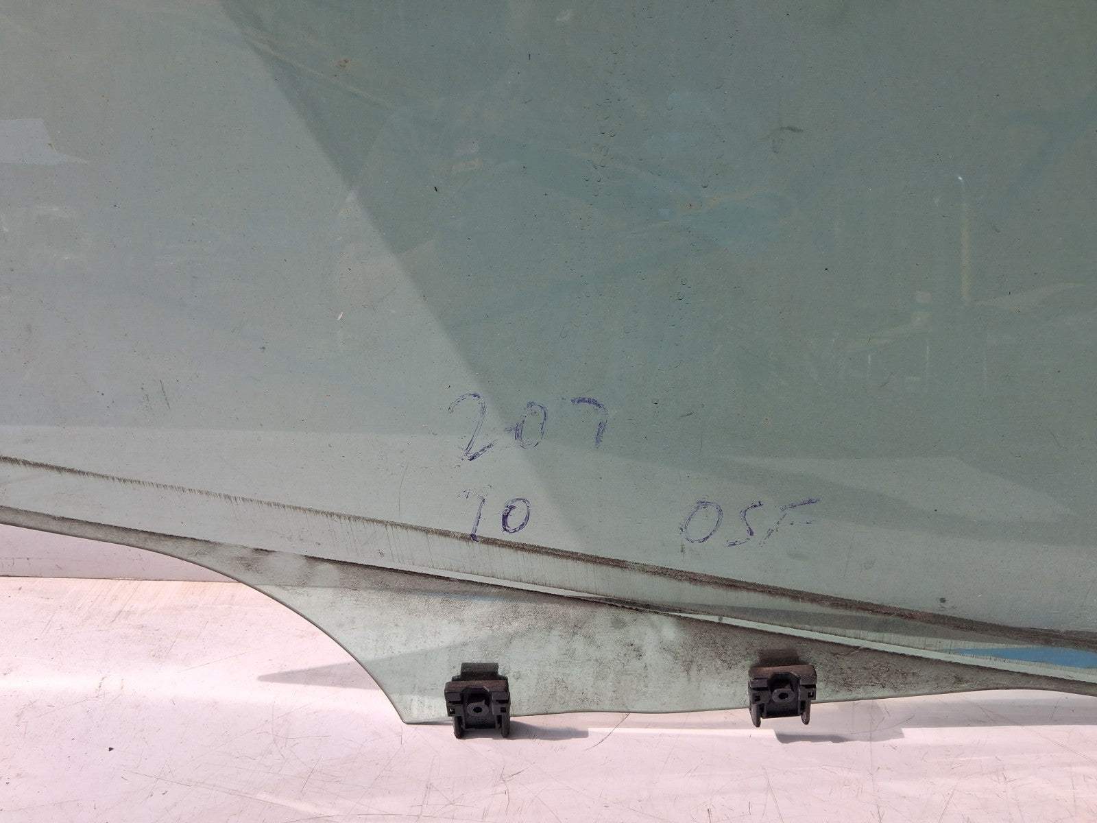 2010 PEUGEOT 207 HATCHBACK OSF DRIVER SIDE FRONT RIGHT WINDOW GLASS