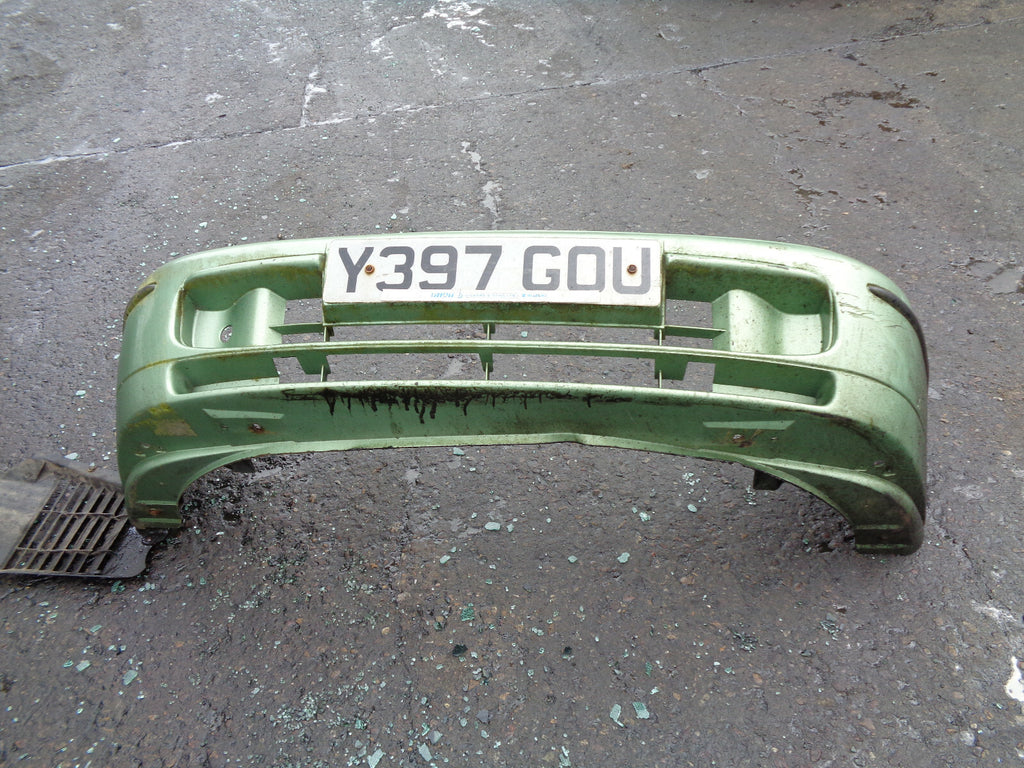 FIAT BRAVA 2001 1.2 PETROL FRONT COMPLETE BUMPER GREEN