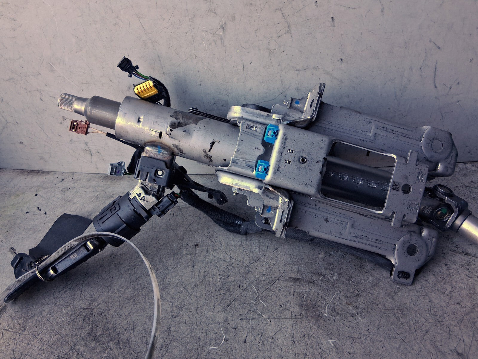 2023 CITROEN BERLINGO MK3 STEERING COLUMN IGNITION BARREL WITH KEY 9820460577
