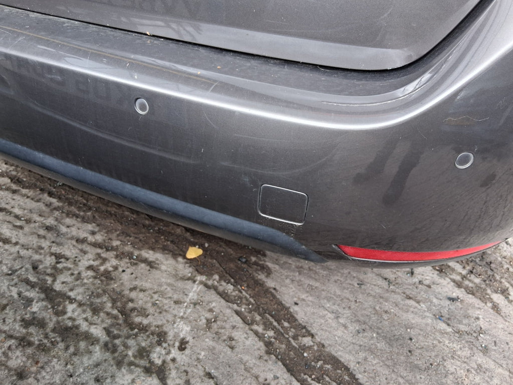 2015 PEUGEOT 308 MK2 ESTATE COMPLETE REAR BUMPER WITH PDC SENSORS GREY MOKA KKS