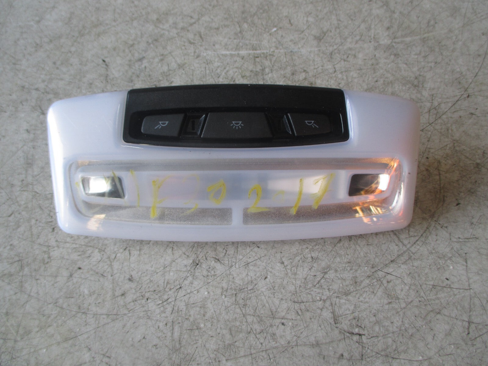 BMW 3 SERIES F30 2017 INTERIOR REAR ROOF LED LIGHT PANEL BLACK