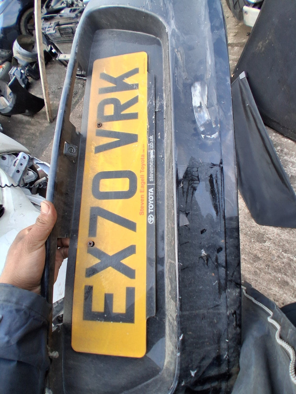 TOYOTA AYGO MK2 2020 REAR BUMPER REVERSE PARKING CAMERA
