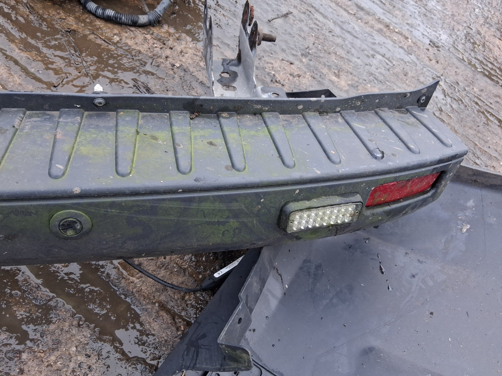 2021 FORD TRANSIT 350 MK8 REAR BUMPER CRASH BAR + REAR MIDDLE BUMPER