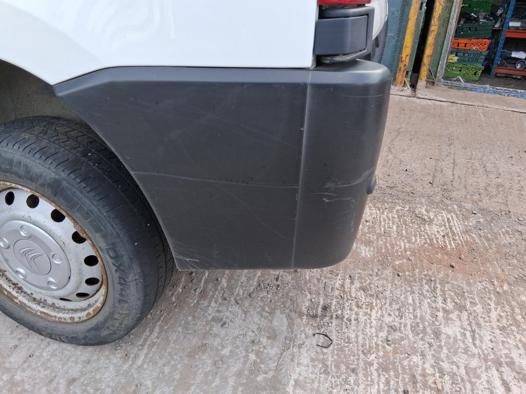 2016 CITROEN DISPATCH MK2 COMPLETE REAR BUMPER WITH PDC SENSORS BLACK
