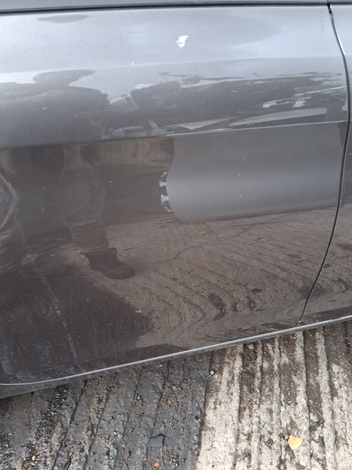 2015 PEUGEOT 308 MK2 ESTATE OSR DRIVER SIDE REAR RIGHT BARE DOOR GREY MOKA KKS