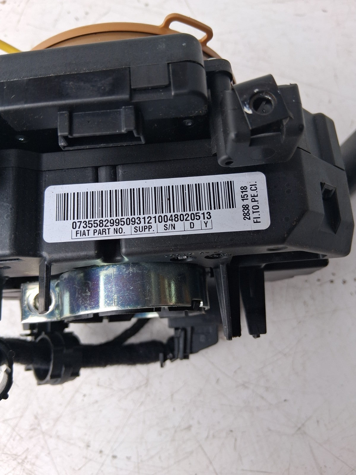 2020 FIAT FIORINO MK3 WIPER INDICATOR STALK SQUIB 07355829950